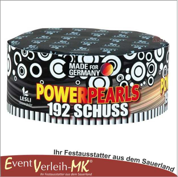 Power Pearls, 192 Schuss Batterie